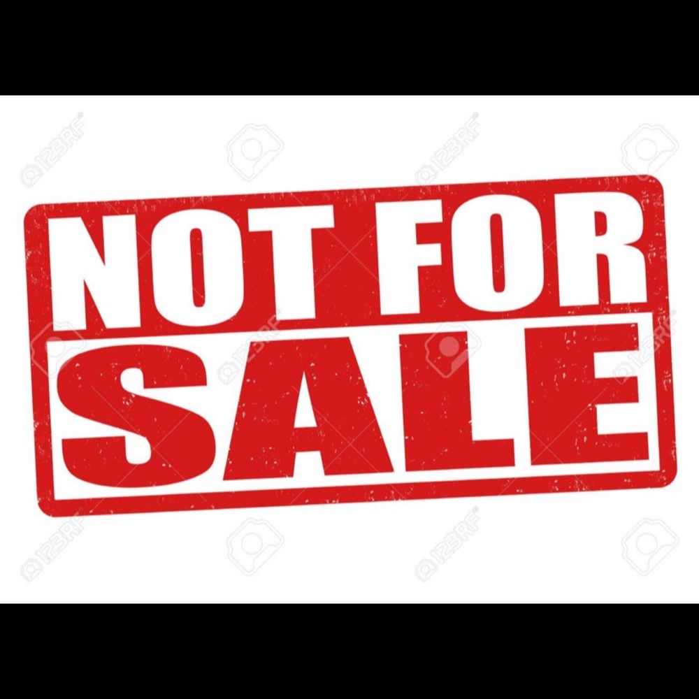 SOLD//NOT FOR SALE DO NOT BUY